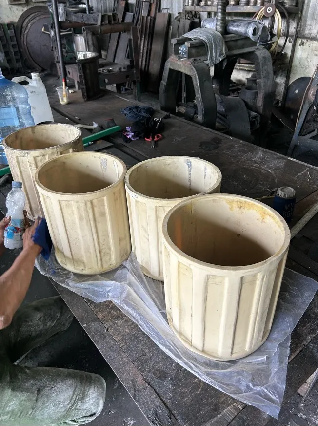 Rubber Unloading Tekstile